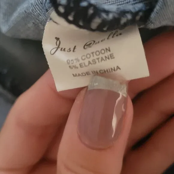 Small Sexy Demin Dress - Mini Bodycon - Picture 9 of 10